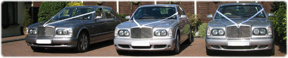 Three Bentley Arnages for rent