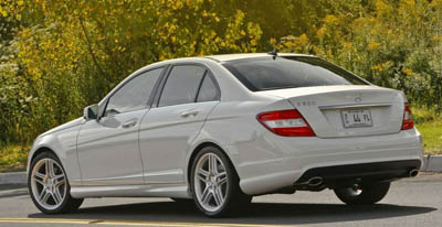 mercedes c class wedding car for hire