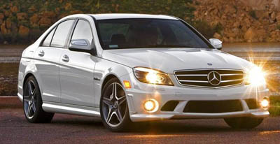 Mercedes C Class wedding car for rent