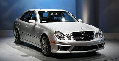 Mercedes E class wedding car