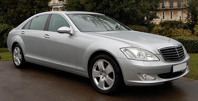 mercedes s class car hire